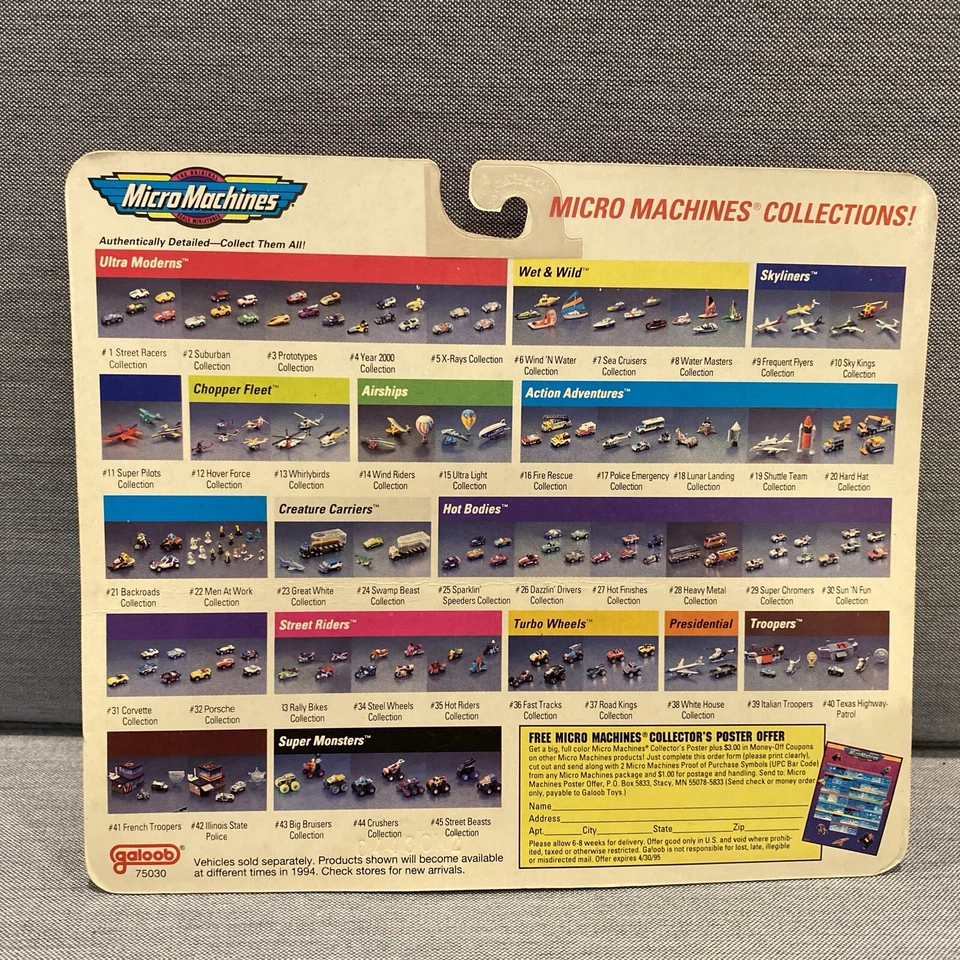 Micro Machines 1994 Porsche # 32 Rare - Image 2 of 4