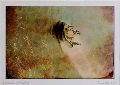 796087 Hovercraft Watercolour Picture Ltd Ed A3