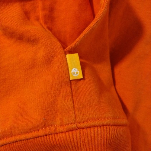 Felpa con cappuccio Timberland uomo M Earthkeepers by Ræburn bottoni a pressione gomiti ripstop usata in ottime condizioni - Foto 10 di 22