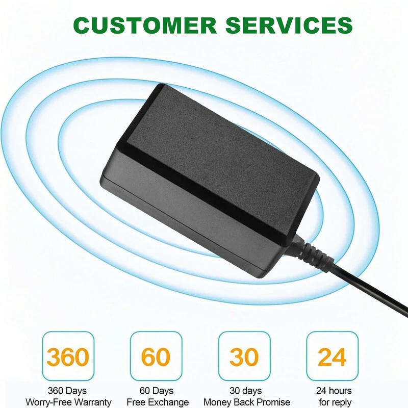 AC Adapter DK12 for Shark CH950 CH951 CH955 Vacuum Charger Power Supply Cord PSU - Image 4 of 4