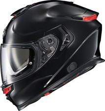 SCORPION EXO Eclipse Full Face Helmet Metallic Black Large ECL-0035