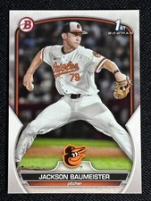 Jackson Baumeister 1st Bowman 2023 Bowman Draft # BD-84