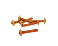 Schraubensatz 6 StüCk Verkleidung Orange - M5X30
