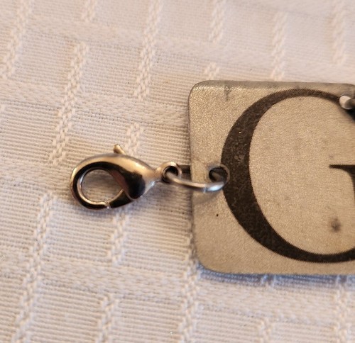 UGA Handmade "Go Dawgs" Bracelet From Vintage License Plate Pieces - 8.5"L. - Picture 4 of 6