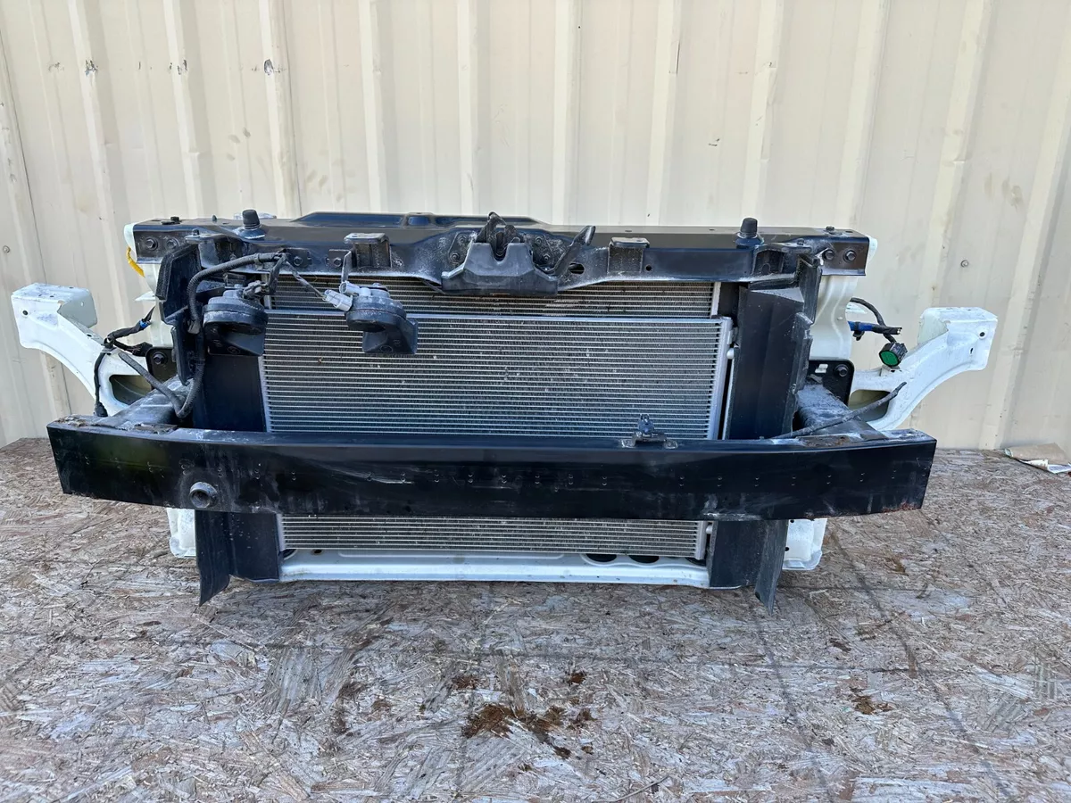 KIA CADENZA 17-20 RADIATOR SUPPORT AC CONDENSER FAN COMPLETE SET FRONT CLIP 10K