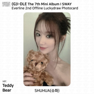G)I-DLE G-IDLE 7th Mini Album I SWAY Everline 2nd Lucky Draw G)I-DLE G-IDLE 7th Mini Album I SWAY Everline 2nd Lucky Draw