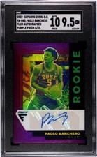 2022 Chronicles Flux Draft Picks Paolo Banchero Purple /25 SGC 9.5 Auto 10 Duke