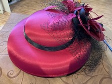 Red Fascinator Hat