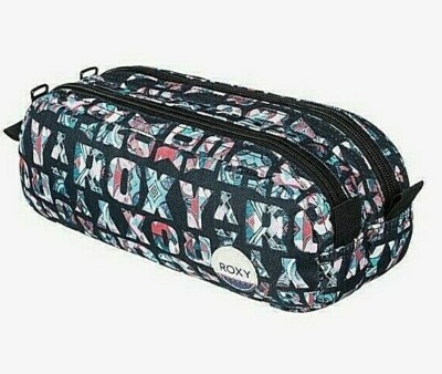 Roxy Da Rock Damen Federmäppchen / Kosmetiktasche ERJAA03326 in Schwarz / Mehrfarbig