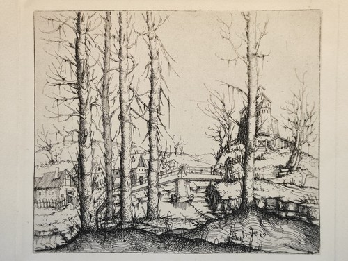 River Landscape, Hirschvogel, Staatsdruckerei Berlin, Stampa 1950 - Picture 2 of 10