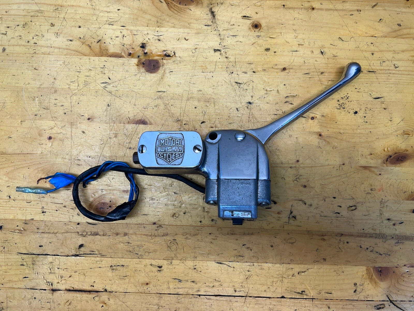 HARLEYDAVIDSON SHOVELHEAD IRONHEAD FRONT MASTER CYLINDER 19721981 eBay