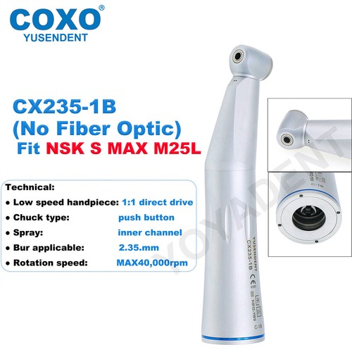COXO Dental Handstück Fiber Optic High Speed Turbine LED Low Speed Winkelstück - Picture 107 of 216