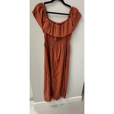 old navy brown ruffle dress Satin Ruffle Mini Dress