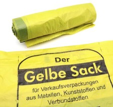 Gelbe Säcke Wertstoffsack - Gelber Sack - 13...