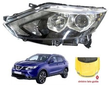 Faro Fanale Proiettore Sx Con Luce Diurna A Led NISSAN Qashqai  2014-2017  Nuovo