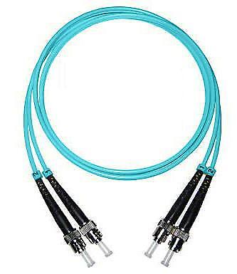 5m ST-ST Duplex OM3 10Gig 50/125um Multimode Patch Cable - Picture 1 of 1