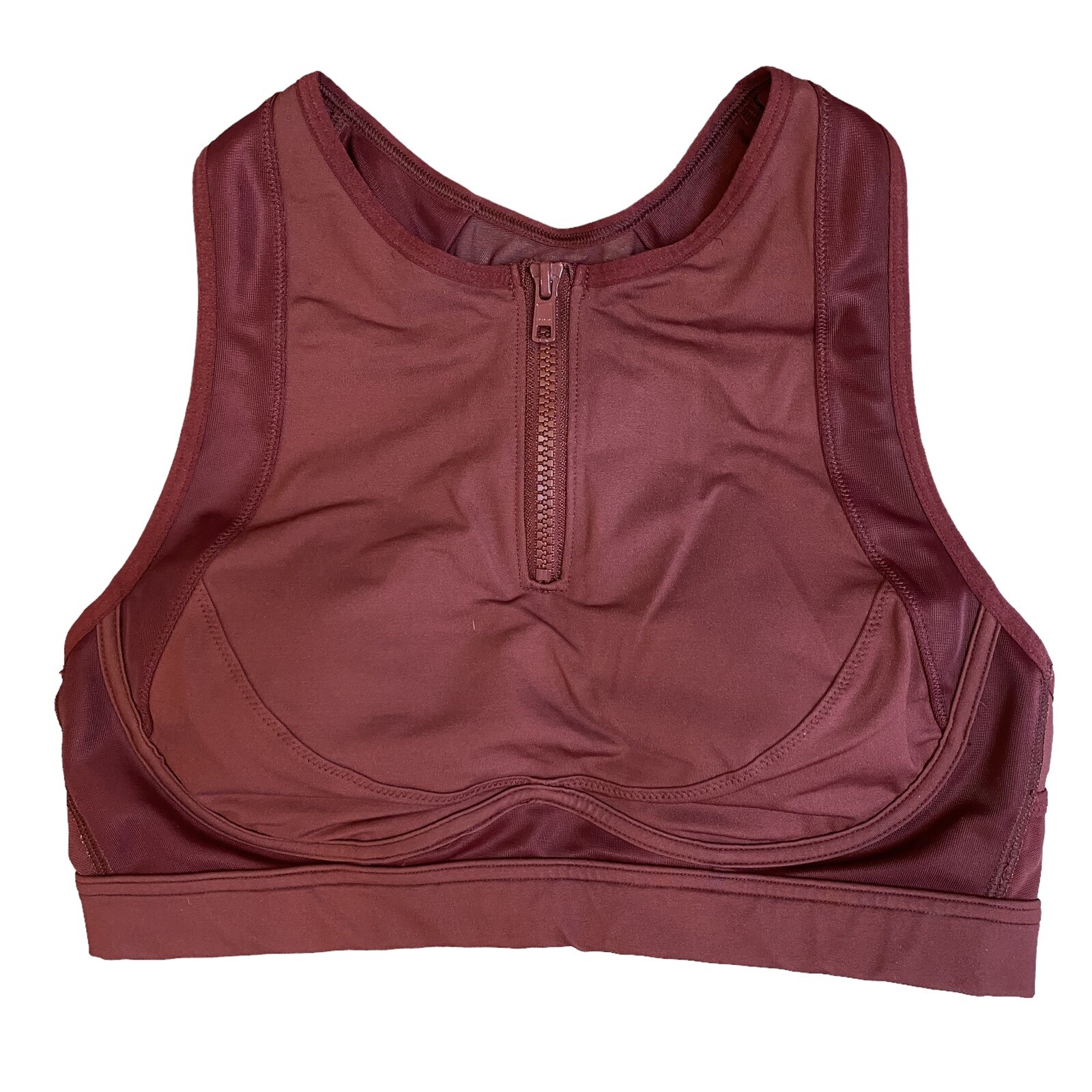 Fabletics Blare Zip Front High Impact Sports Bra … - image 2