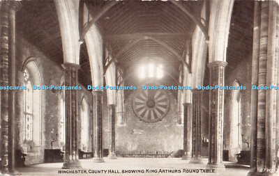 R488685 Winchester County Hall Showing King Arthur Round Table E T W D Dainty Se