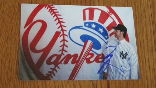 Kei Igawa Autographed Hand Signed 4x6 Photo New York Yankees