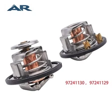 185 & 180 Degree Thermostat Front & Rear Kit Pair for GM Pickup Duramax