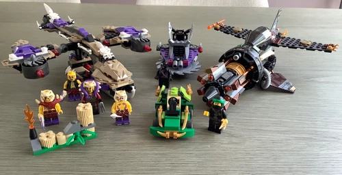 Lego Ninjago Konvolut 70720 + 70746 + 70747 + 30532