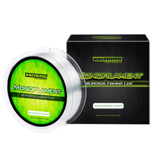 KastKing Monofilament Fishing Line (300-600yds) SELECT YOUR COLOR Mono Line - Foto 1 di 17