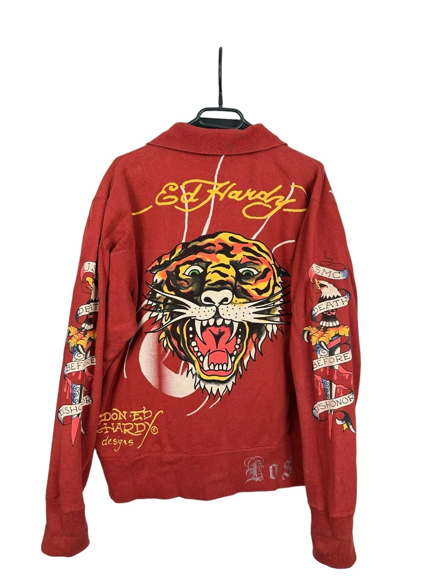 Ed hardy top tiger jacket