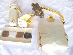 Kohler Alterna Brushed Gold Tub Shower Faucet Single Handle K