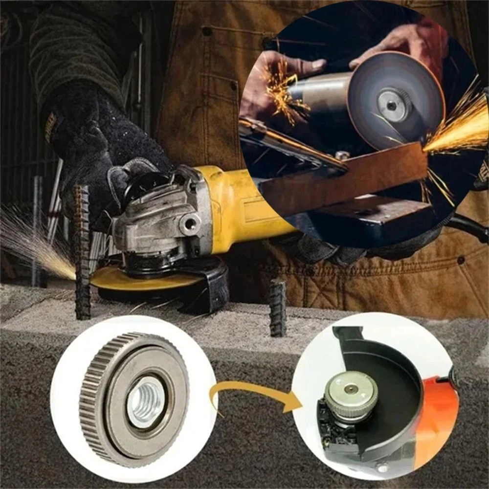 Angle outlet grinder chuck