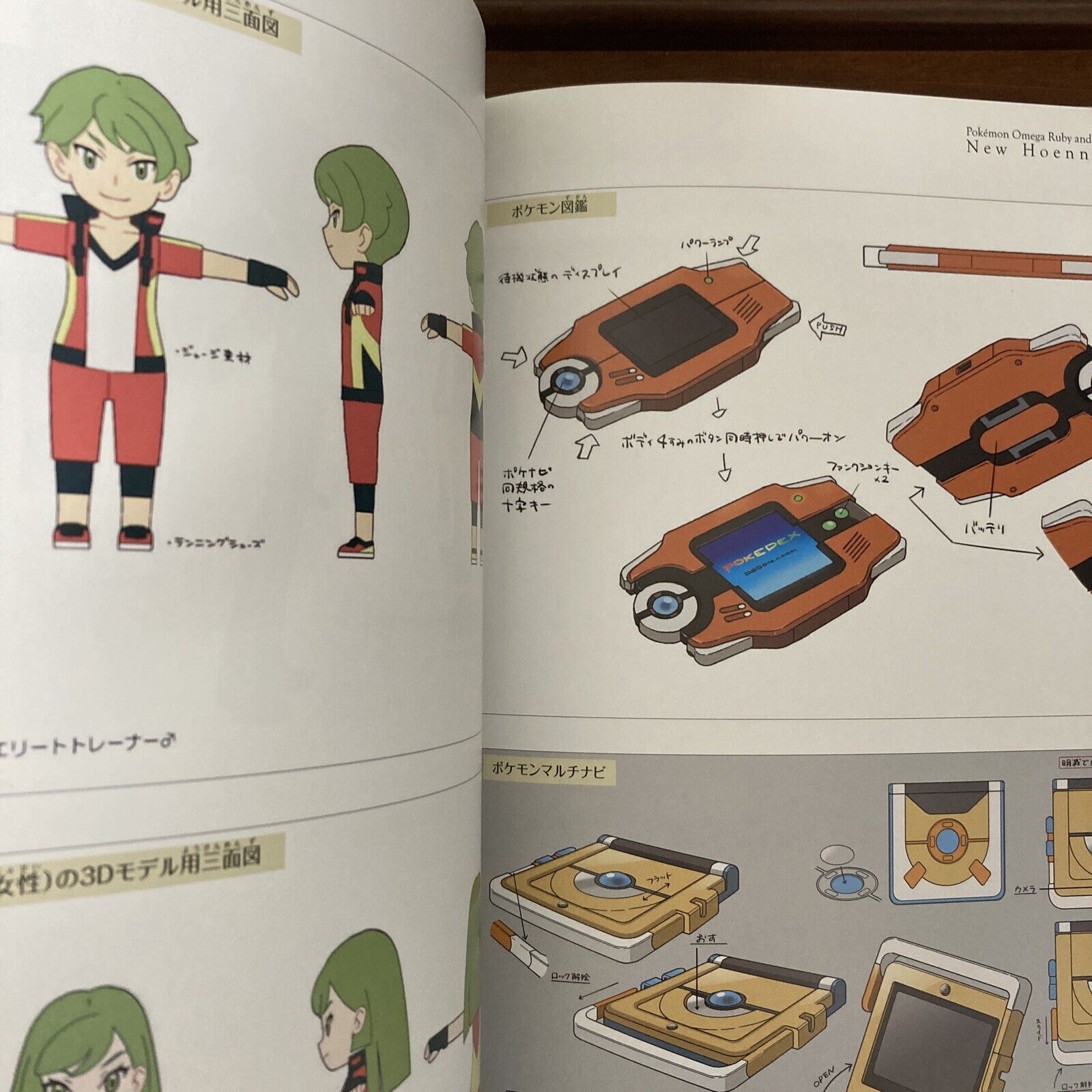 Pokemon Omega Ruby and Pokemon Alpha Sapphire New Hoenn ART Book  Illustration