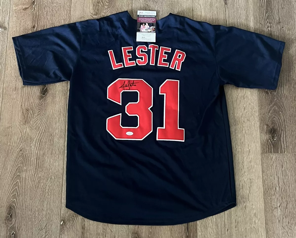 Jon Lester Signed Boston Red Sox Jersey JSA Size XL