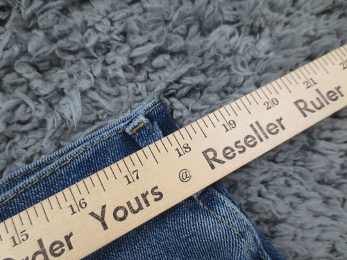 Vintage Lee Riders Jeans Mens 36x25* Actual Blue Denim Blend Faded Made In USA - Picture 11 of 23