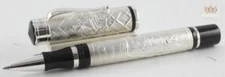 MONTEGRAPPA LIMITED EDITION COSMOPOLITAN BOHEMIAN PARIS SILVER ROLLER BALL PEN !