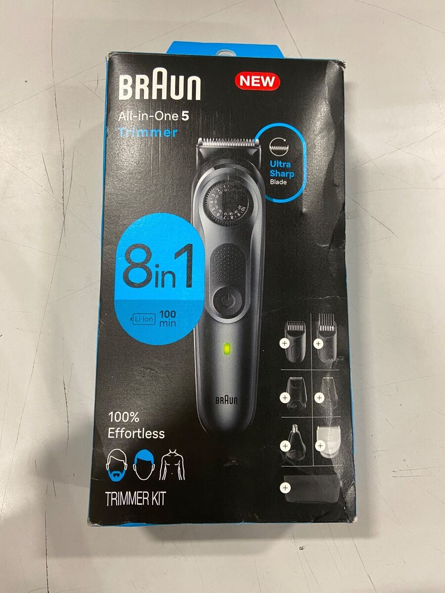 Braun All-in-One Style Kit Series 5 8-in-1 Trimmer Braun All-in-One Style Kit Series 5 8-in-1 Trimmer