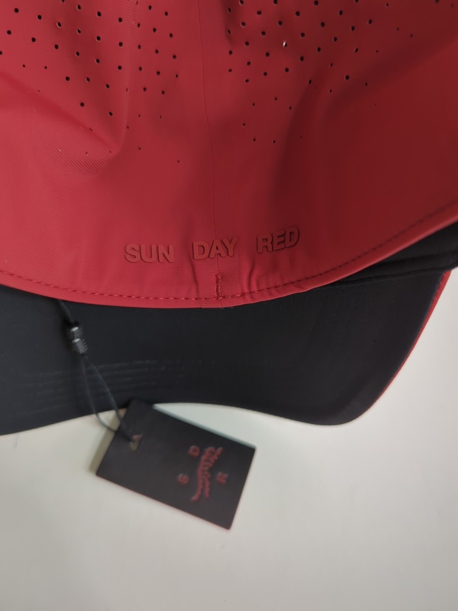 Tiger Woods SUN DAY RED Cypress Fitted Vent Hat Brand New
