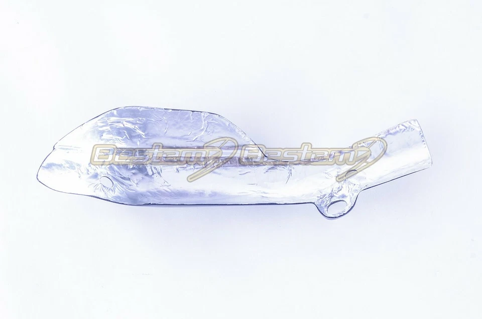 Carenado de panel de cubierta de protector térmico de escape de fibra de carbono Yamaha R1 2009-2014 Foto 4 de 4