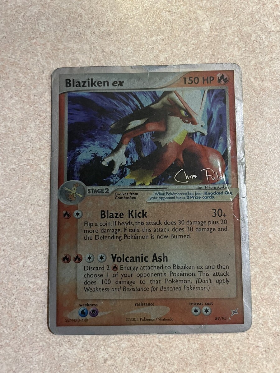 Blaziken ex - 2004 (Chris Fulop) 89/95 World Championship Blaziken ex - 2004 (Chris Fulop) 89/95 World Championship