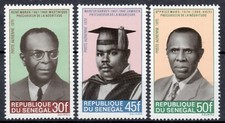 1970 - Senegal - PA, Precursors, 3 val. MNH**