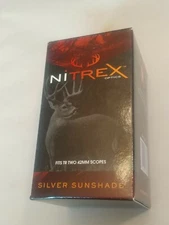 Nitrex optics 4" Sunshade fits TR two 42mm scopes aluminium screw type silver