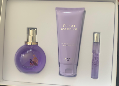 Eclat D'Arpege by Lanvin 3 PC Set EDP Spray for Women New In Box