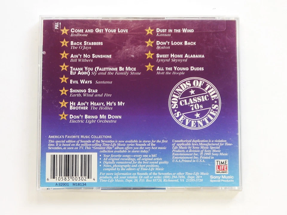 (R-40) Time Life: Sounds Of The Seventies - Classic 70s. CD - Image 2 of 3