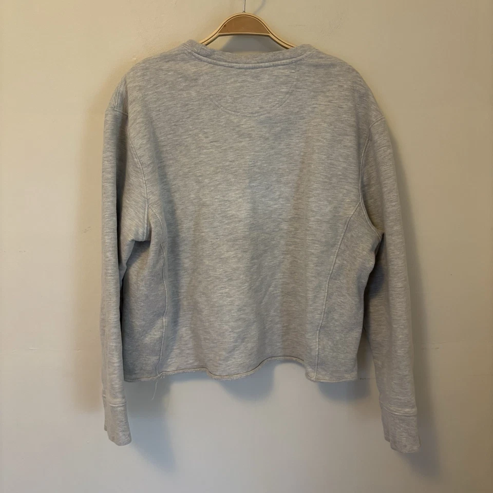 Sudadera Recortada Life Is Good Gris XL Montañas Camping Senderismo Aire Libre - SPOT Foto 4 de 4