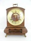 Dutch Wuba Warmink Vintage Antique Mantel Mantle Bracket Shelf 8 day Clock