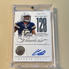 2014 Panini Flawless Keenan Allen Benchmarks Auto Chargers #4/25
