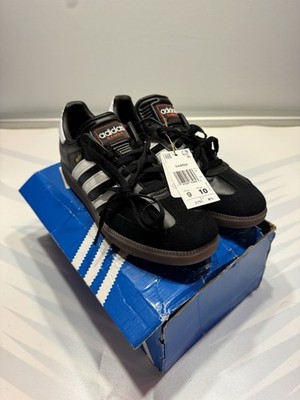 Adidas Samba Core Black Cloud White Vivid Red Shoes IH6000 Men's Size 9