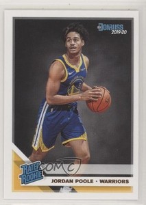 2019-20 Panini Donruss Rated Rookie Jordan Poole #226 Rookie RC