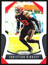 Christian Kirksey 2019 Panini Prizm Silver Prizm Cleveland Browns #92