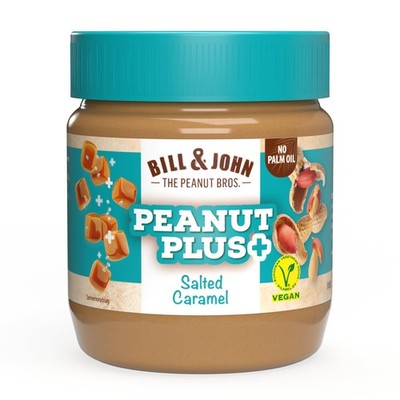 BILL & JOHN Peanut Butter Salted Caramel 350g   Erdnussbutter Karamell