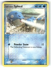 Team Aqua's Spheal 56/95 Common Team Magma vs Team Aqua Pokemon MP Nakaoka
