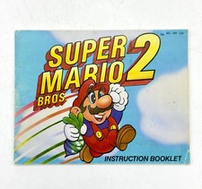 MANUAL ONLY Nintendo NES Super Mario Bros 2 NES-MW-USA GC SHIPS FREE NO TRACKING